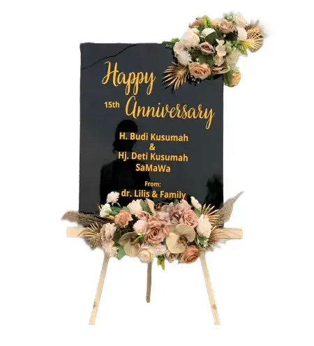 Papan Bunga Akrilik Silimakuta
