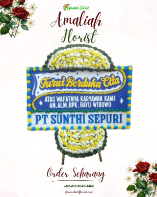 Papan Bunga Duka di Silimakuta