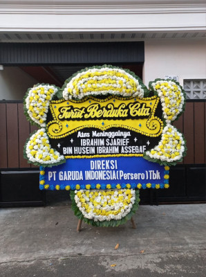 Papan Bunga Duka di Silimakuta