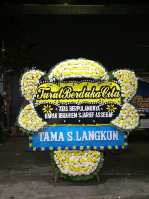 Papan Bunga Duka di Silimakuta