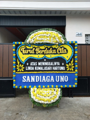 Papan Bunga Duka di Silimakuta